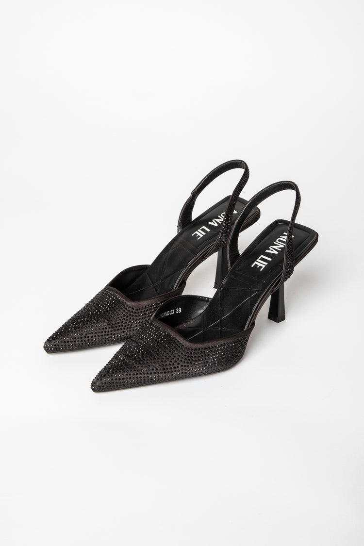 Slingback con strass