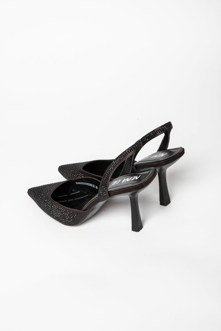 Slingback con strass