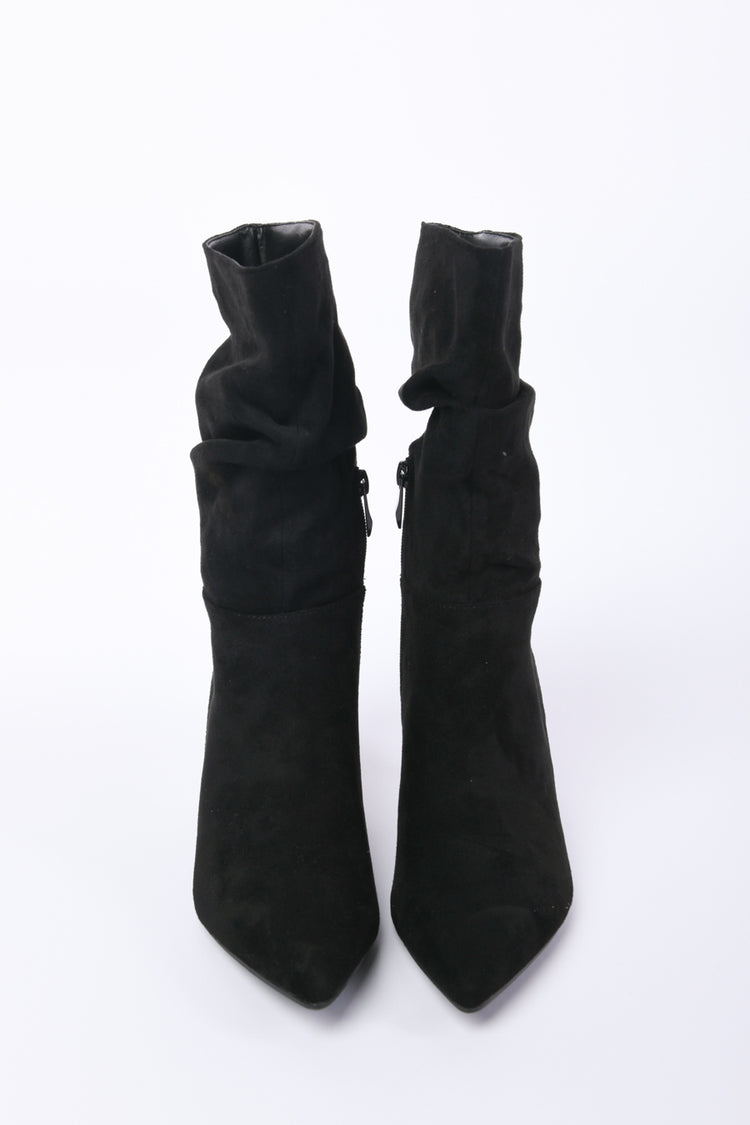 Stivaletti in faux suede
