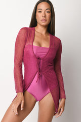 Copricostume in lurex
