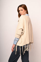 Pull con frange allorlo