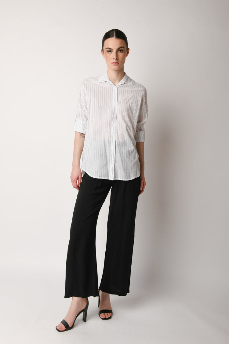 Camicia oversize a righe