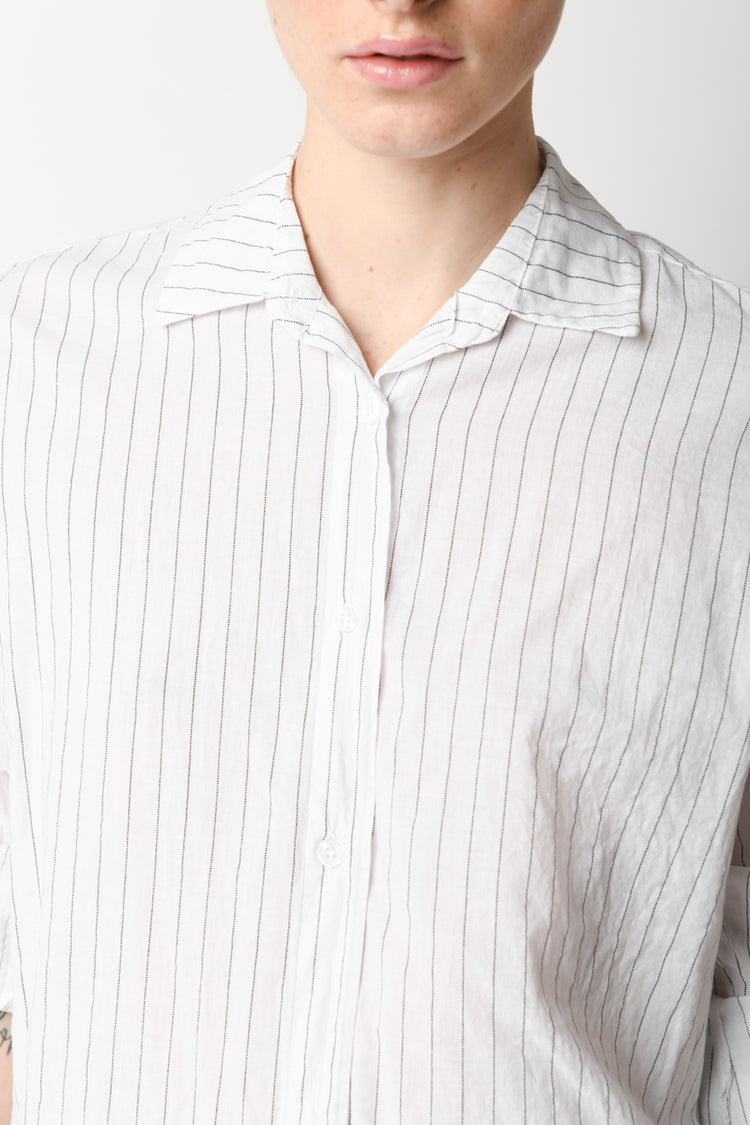 Camicia oversize a righe