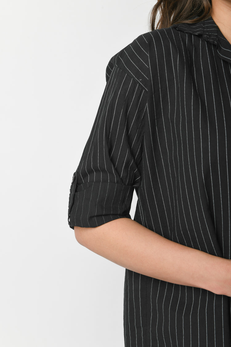 Camicia oversize a righe