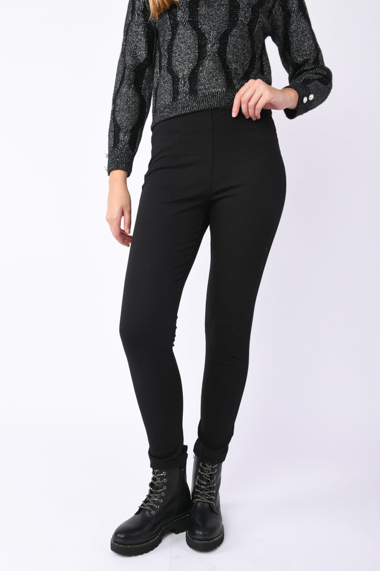 Leggings misto viscosa stretch