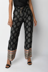 Pantaloni palazzo fantasia