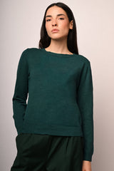 Pull basic girocollo