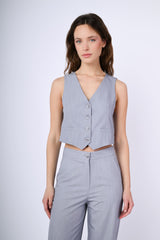 Gilet monopetto