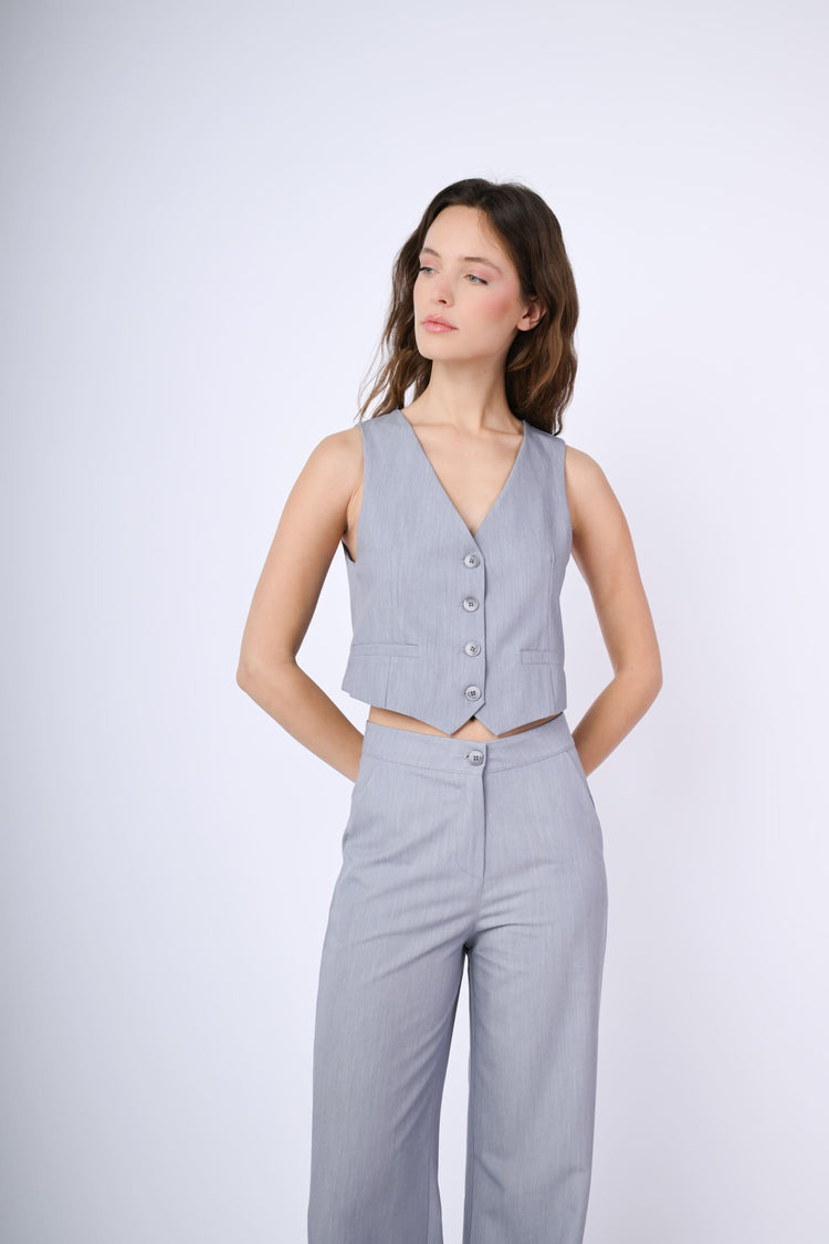 Gilet monopetto