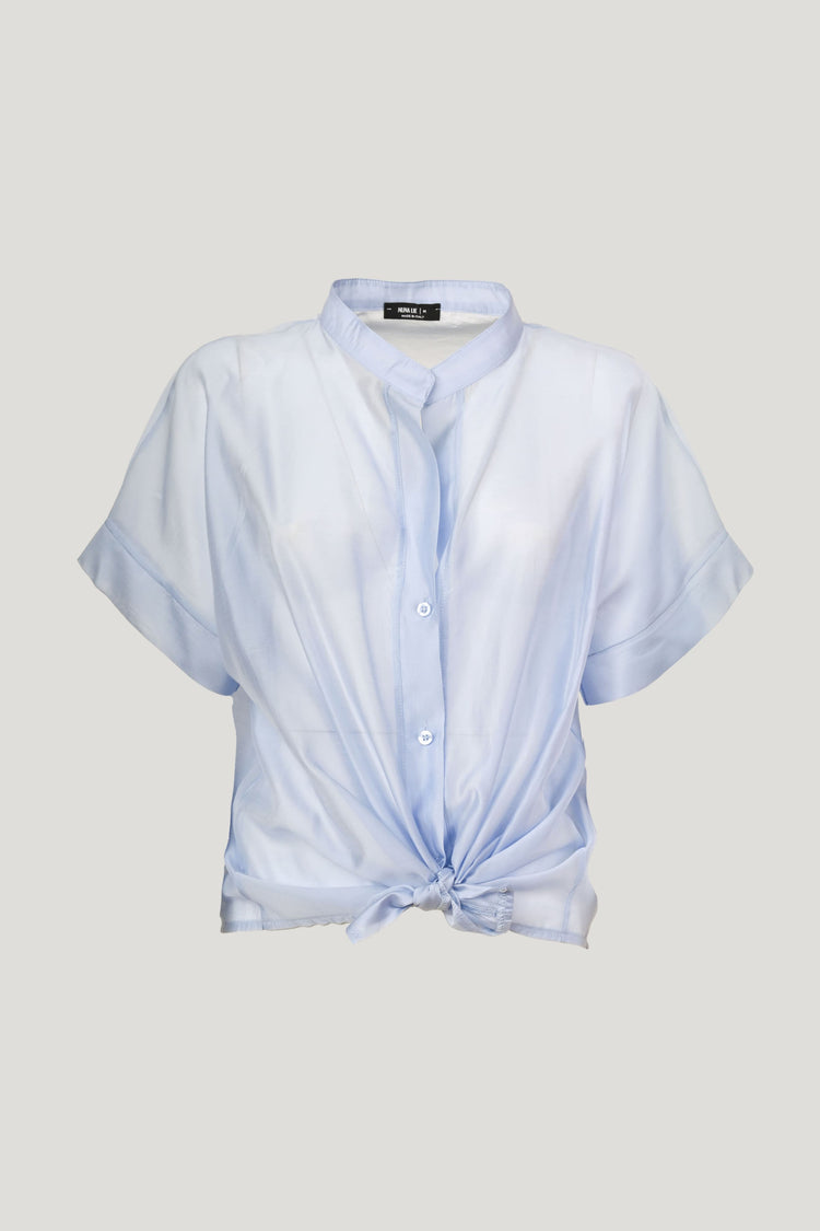 Camicia in mussola con nodo