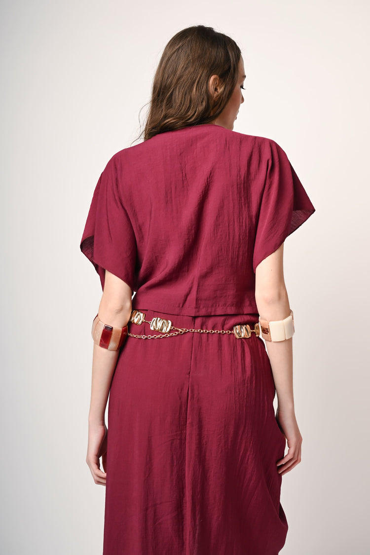 Blusa con nodo