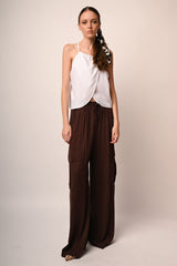 Pantaloni palazzo cargo
