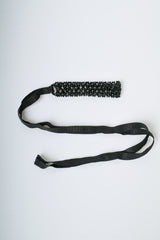Cintura a fascia con perline