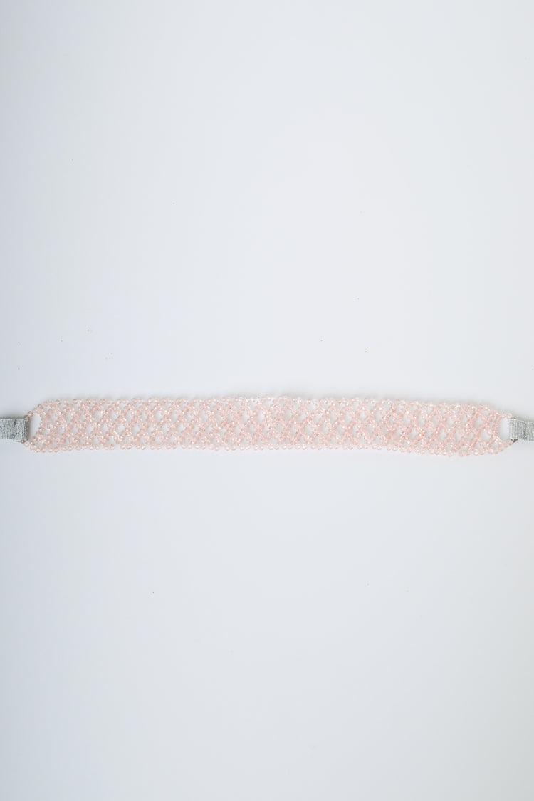 Cintura a fascia con perline