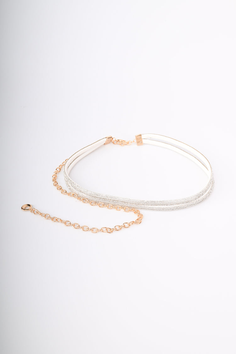 Cintura catena strass