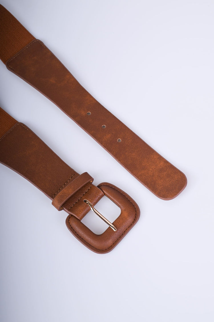 Cintura elastica in similpelle