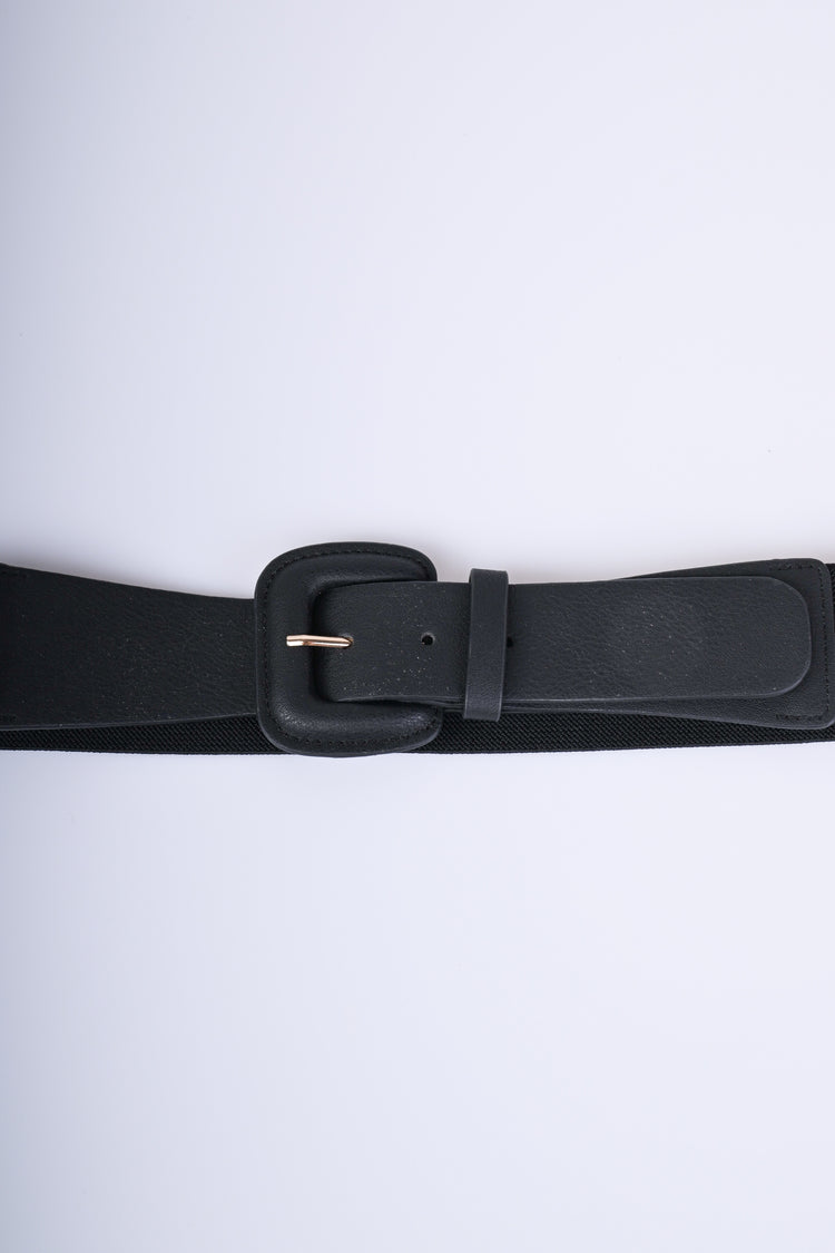 Cintura elastica in similpelle