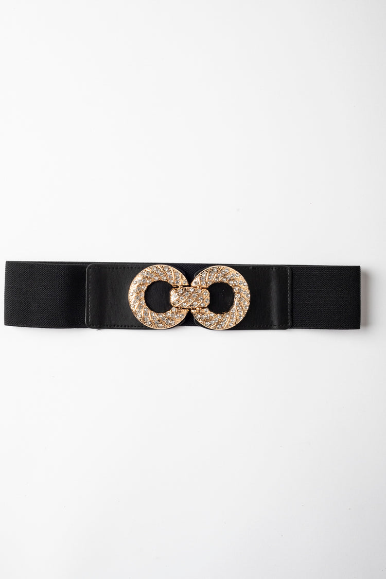 Cintura elastica con fibbia gioiello