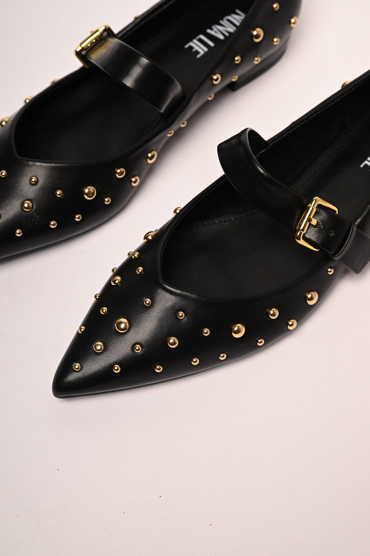 Ballerine con borchie decorative