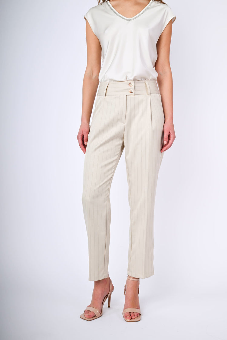 Pantaloni gessati
