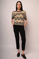 Pantaloni slim-fit misto viscosa