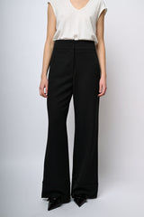 Pantaloni palazzo a vita alta