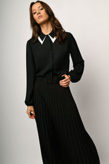 Camicia con doppio colletto
