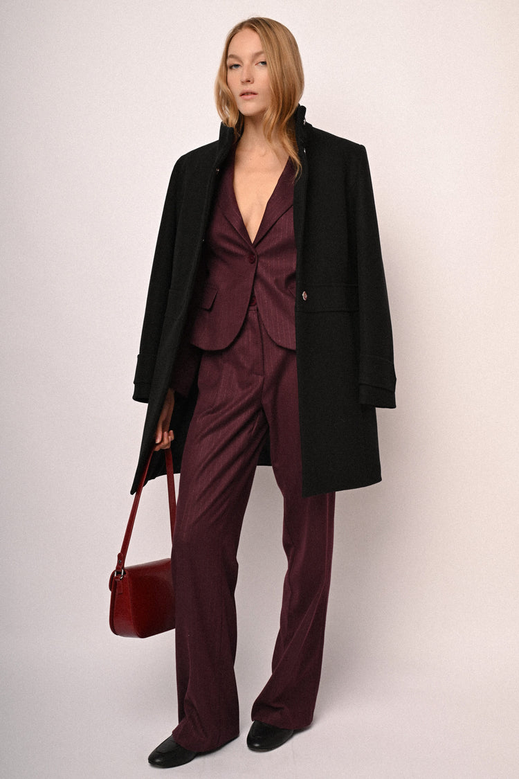 Blazer in gessato lurex