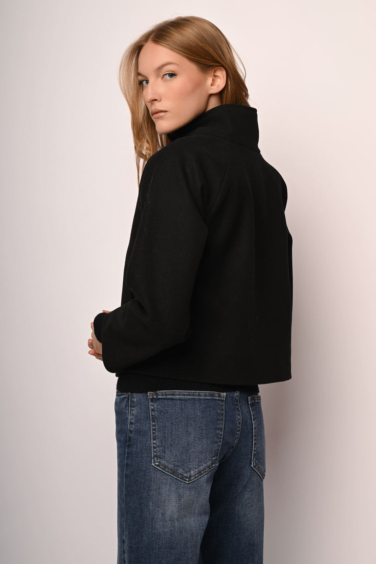 Cappotto corto doppiopetto