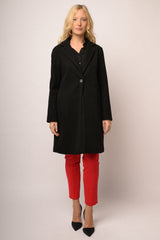 Cappotto basic un bottone