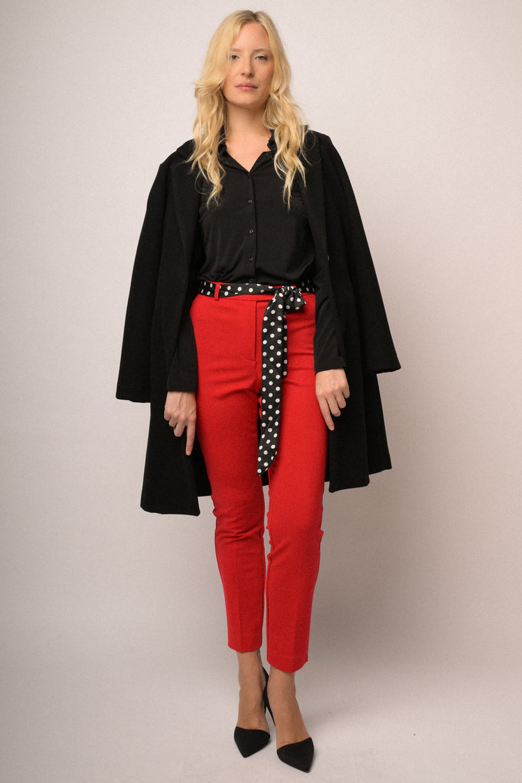 Cappotto basic un bottone