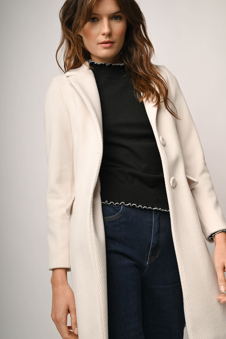 Cappotto monopetto