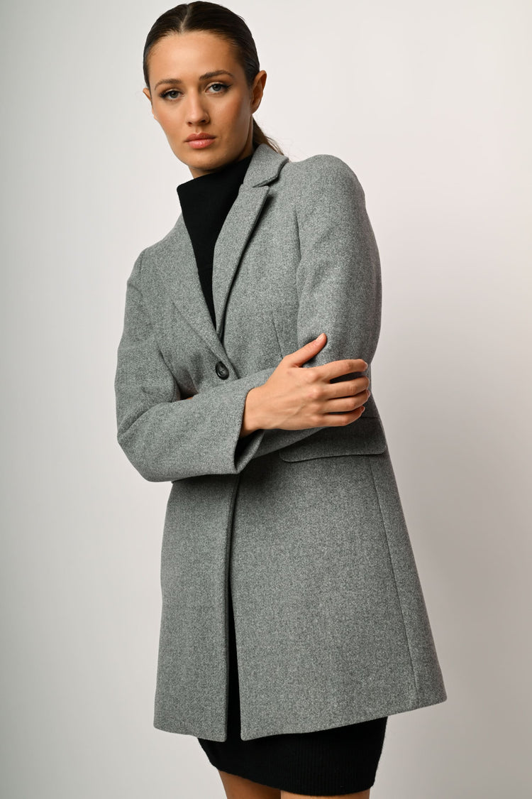 Cappotto monopetto