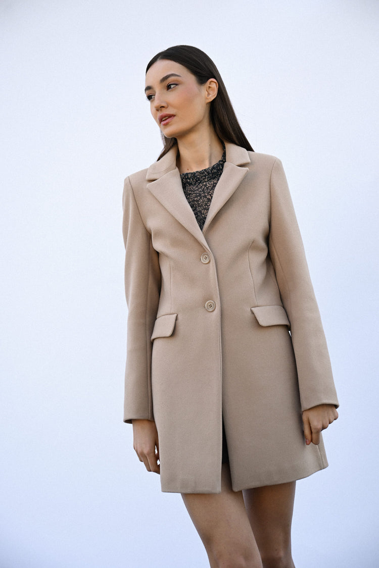 Cappotto basic monopetto