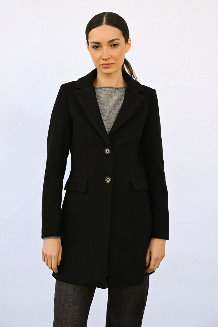 Cappotto basic monopetto