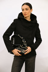 Cappotto doppiopetto corto