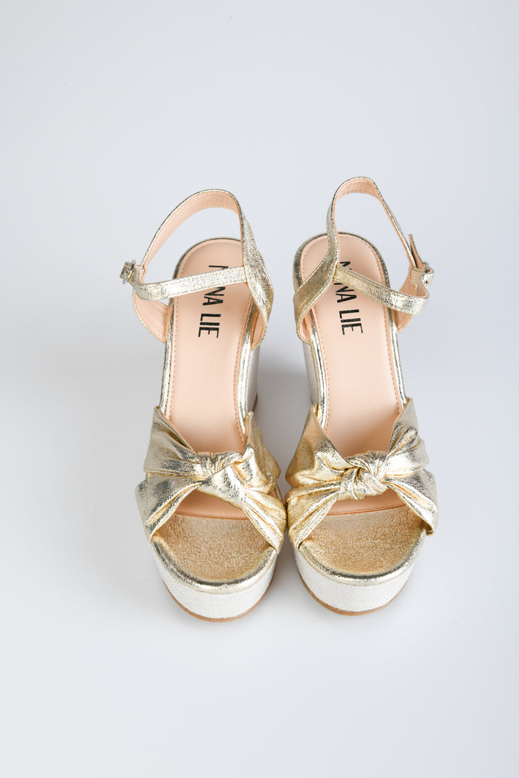 Sandali con zeppa