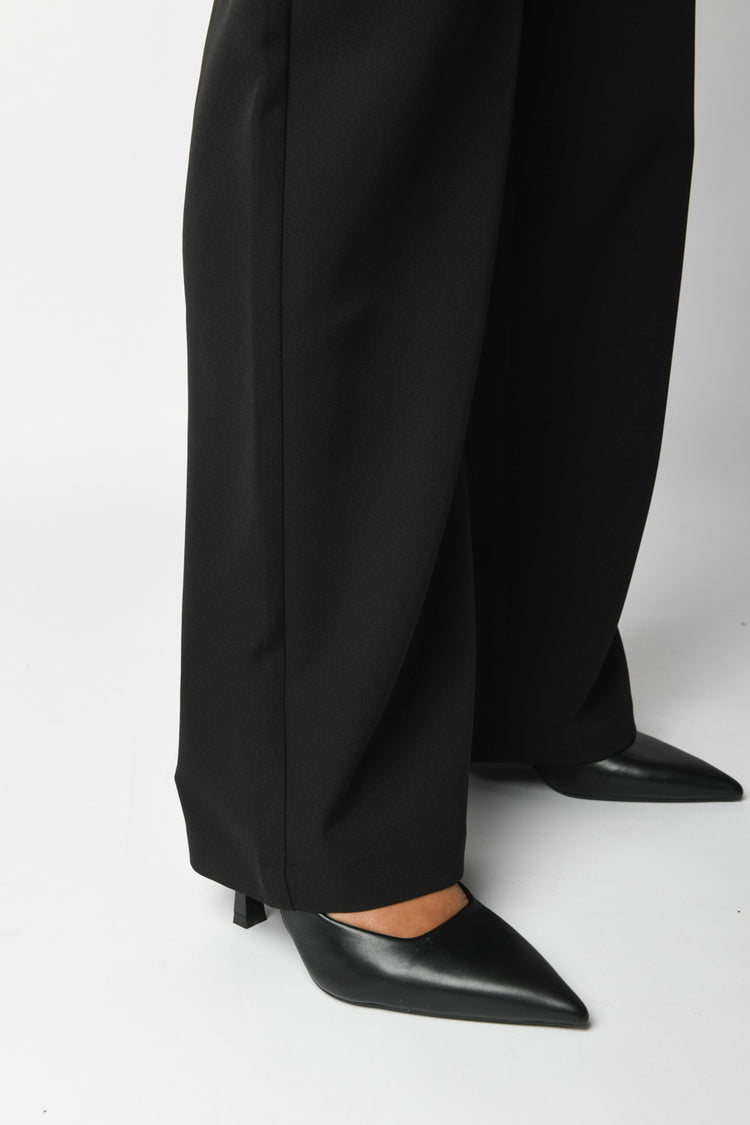 Pantaloni palazzo a vita alta