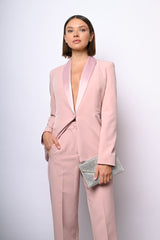 Blazer stile smoking