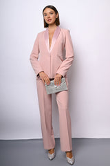 Pantaloni stile smoking