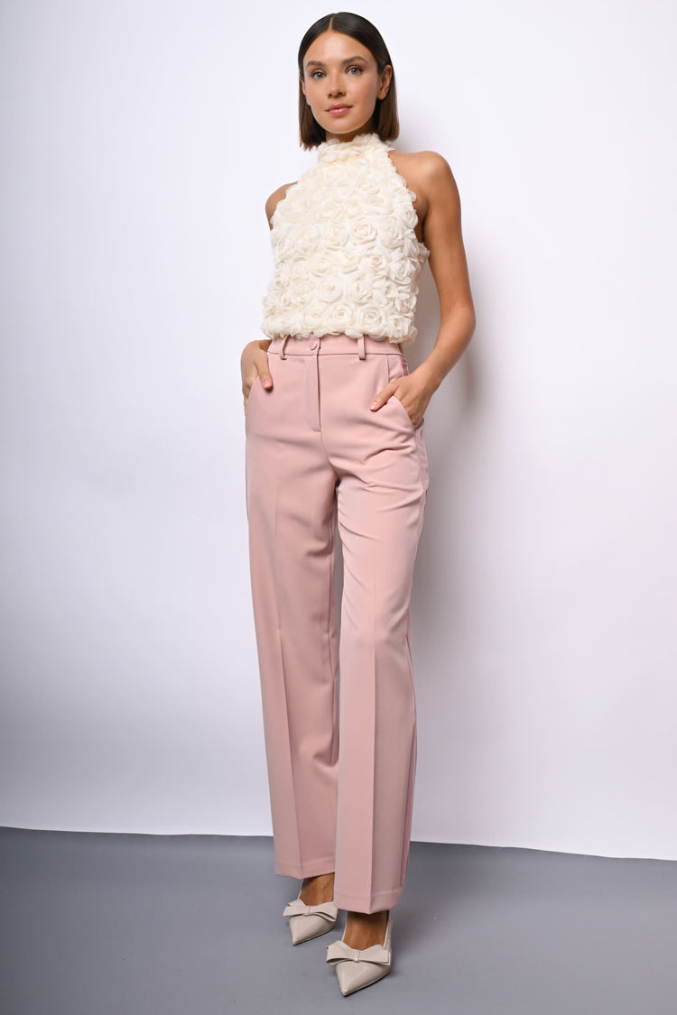 Pantaloni stile smoking