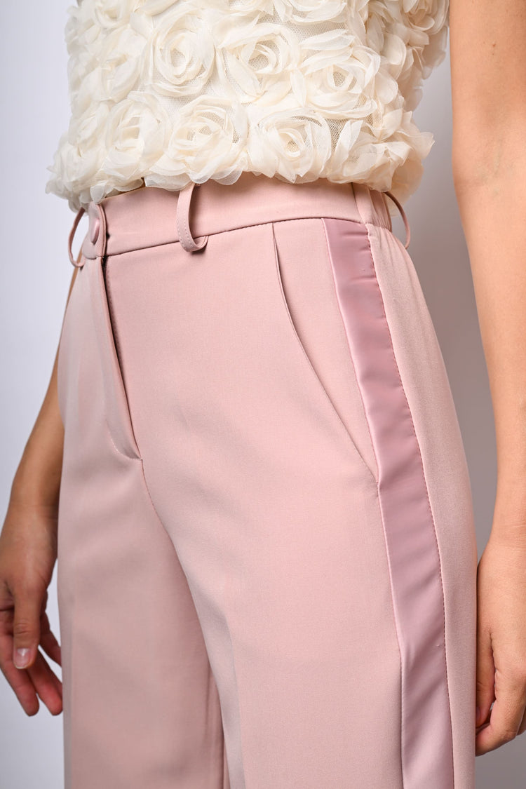 Pantaloni stile smoking