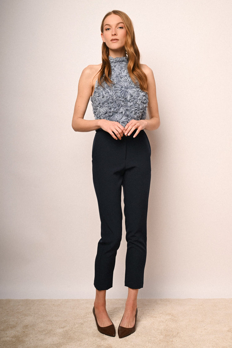 Pantaloni basic slim-fit