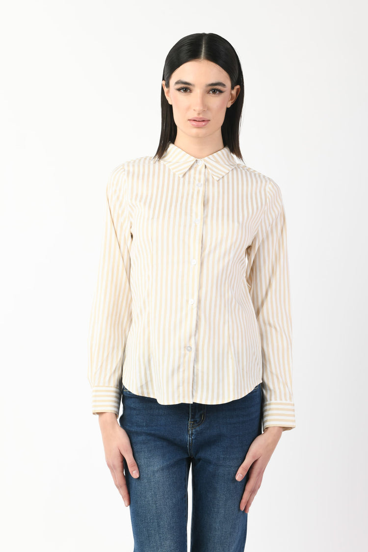 Camicia basic con riga
