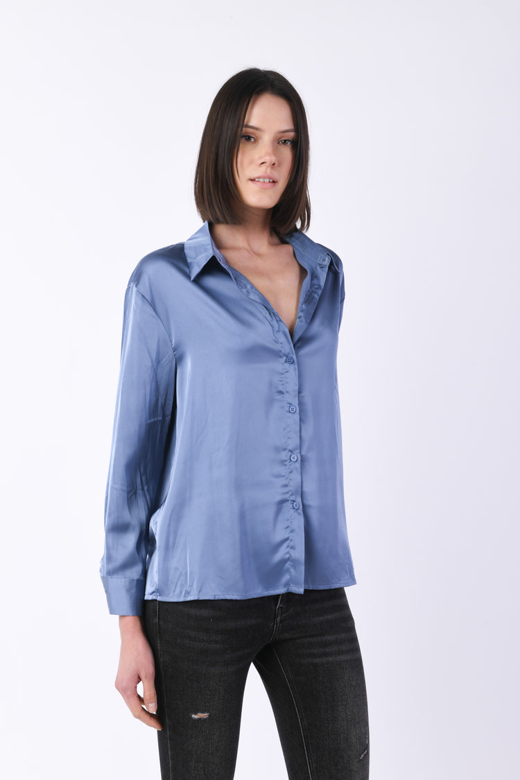 Camicia in raso