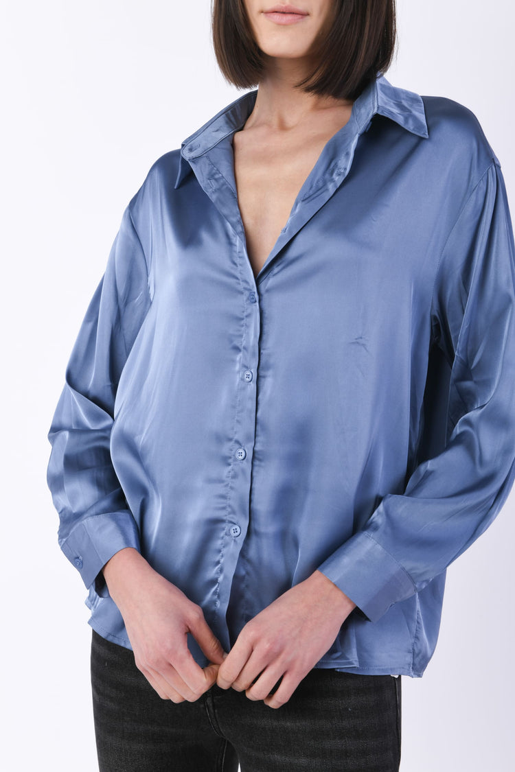 Camicia in raso