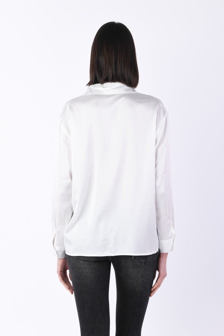 Camicia in raso