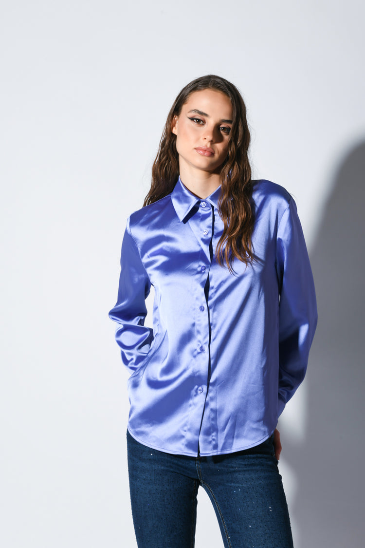 Camicia in raso