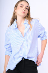 Camicia oversize a righe