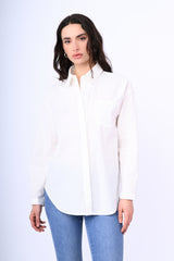 Camicia oversize in cotone